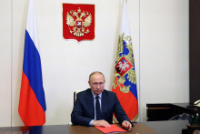 Prezidentovi Vladimirovi Putinovi a jeho Ruskej federácii chcú zatiaľ dať zbohom predovšetkým exiloví lídri separatistických hnutí. FOTO: Reuters/Sputnik
