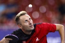&lt;p&gt;Slovenský stolný tenista Ľubomír Pištej. FOTO: Reuters&lt;/p&gt;