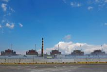 Záporožská jadrová elektráreň, Enerhodar v Záporožskej oblasti, Ukrajina 4. augusta 2022. REUTERS