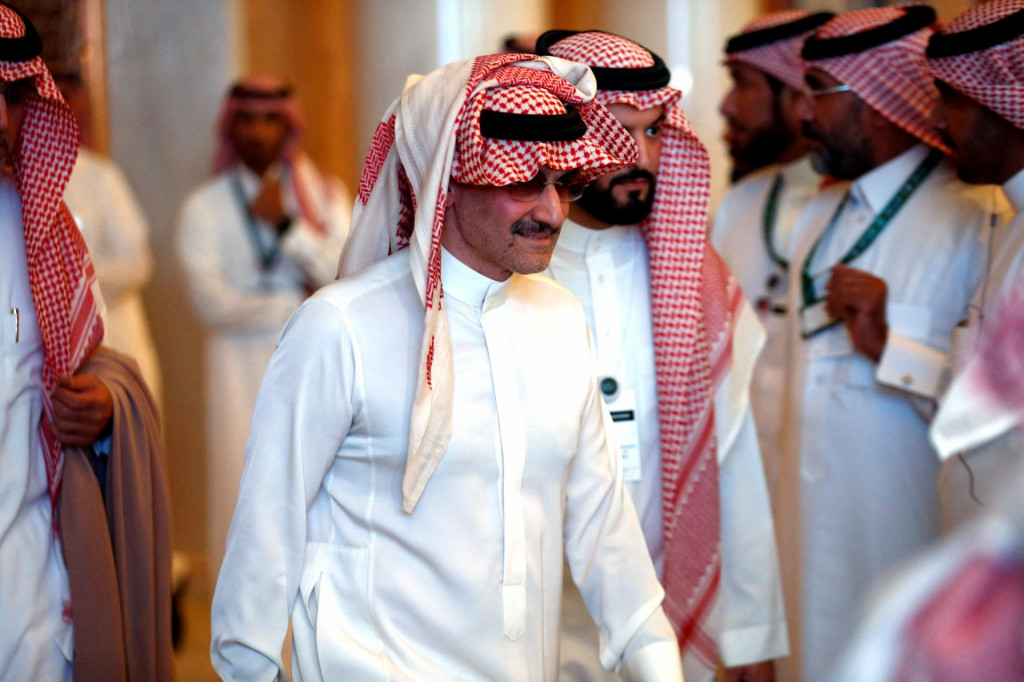 Saudskoarabský miliardár princ Alwaleed bin Talal. FOTO: Reuters