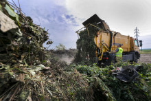 Odvoz biologicky rozložiteľného odpadu do kompostárne, ilustračný obrázok. FOTO: TASR/ Dano Veselský