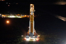 

Mesačná raketa novej generácie od NASA Space Launch System Artemis 1. FOTO: Reuters