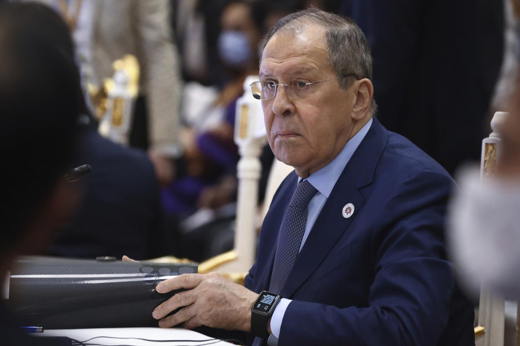 Ruský minister zahraničných vecí Sergej Lavrov. FOTO: TASR/AP