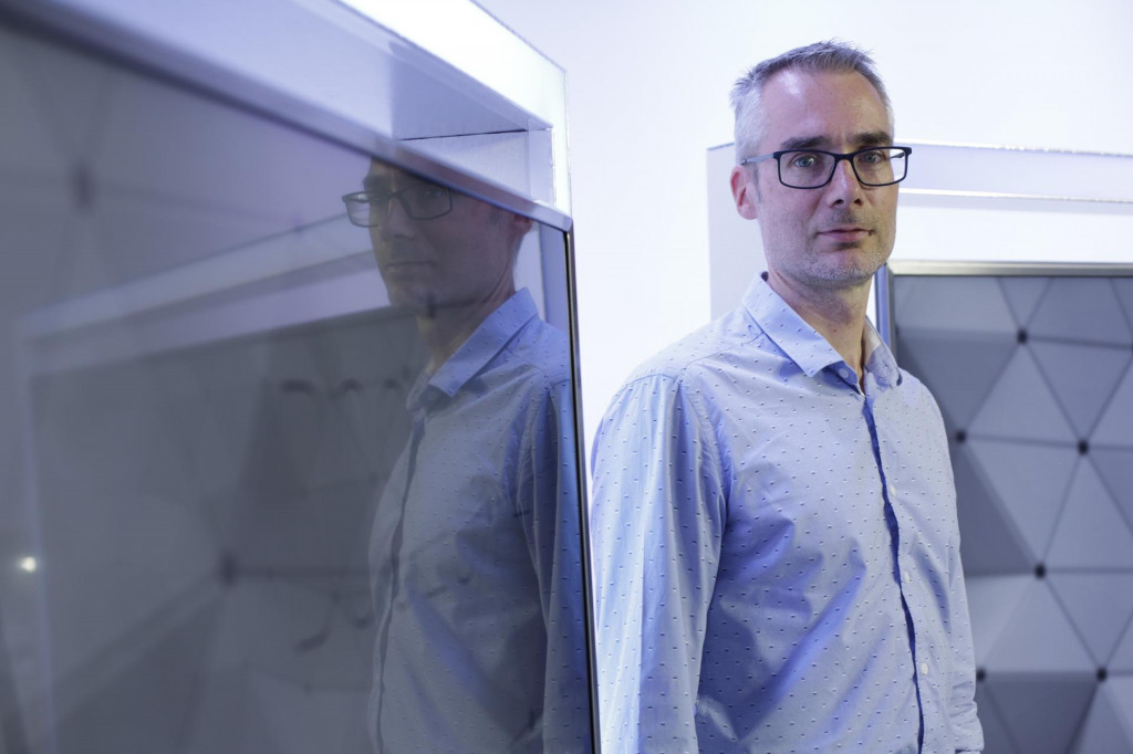 Riaditeľ Centra boja proti hybridn&yacute;m hrozb&aacute;m Ministerstva vn&uacute;tra Daniel Milo. FOTO: HN/Filip Duffala