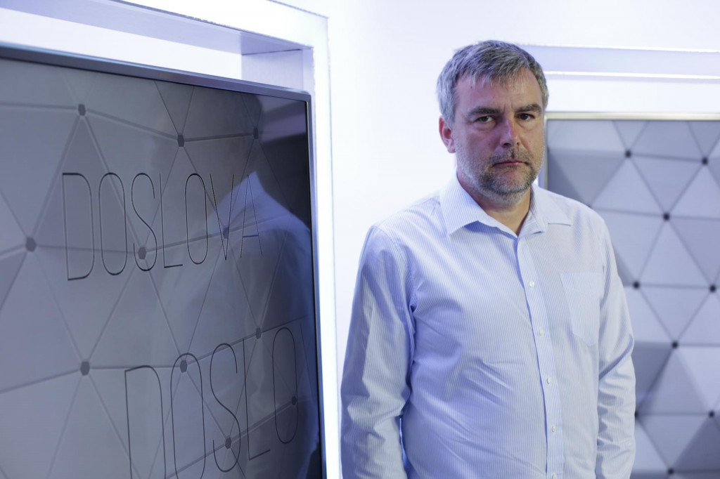 Matematik Richard Koll&aacute;r. FOTO: HN/Filip Duffala