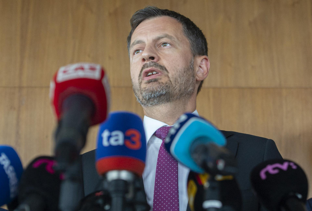 Premi&eacute;r Eduard Heger. FOTO: TASR/Martin Baumann