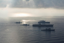 Lode na vojenskom cvičené. FOTO: Reuters