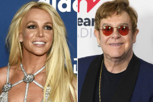 Elton John a Britney Spearsová SNÍMKA: TASR/AP