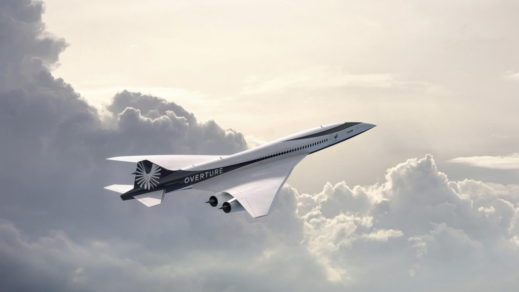 Nadzvukové lietadlo Boom Supersonic. FOTO: TASR/AP
