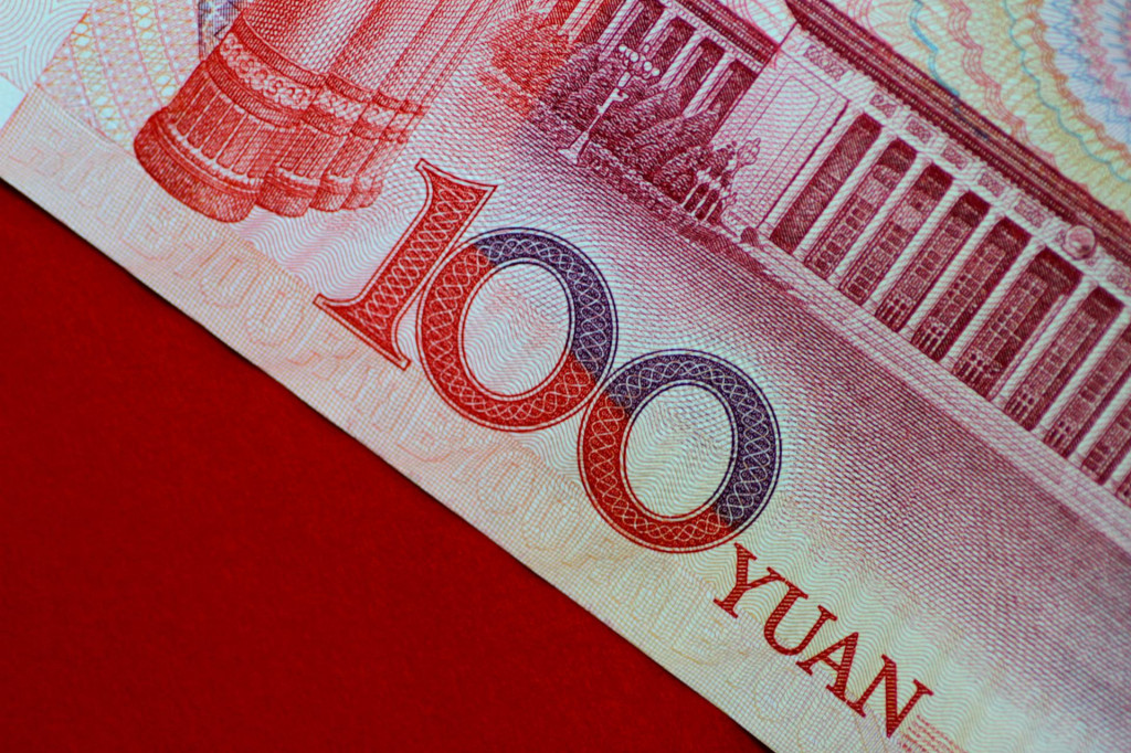 Fotka čínskeho jüanu. FOTO: REUTERS