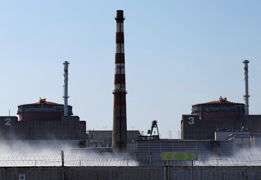Fotografia Záporožskej jadrovej elektrárne. FOTO: REUTERS