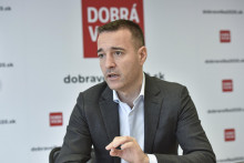 Predseda strany Dobrá vožba a Umiernení Tomáš Drucker. FOTO: TASR/Pavol Zachar