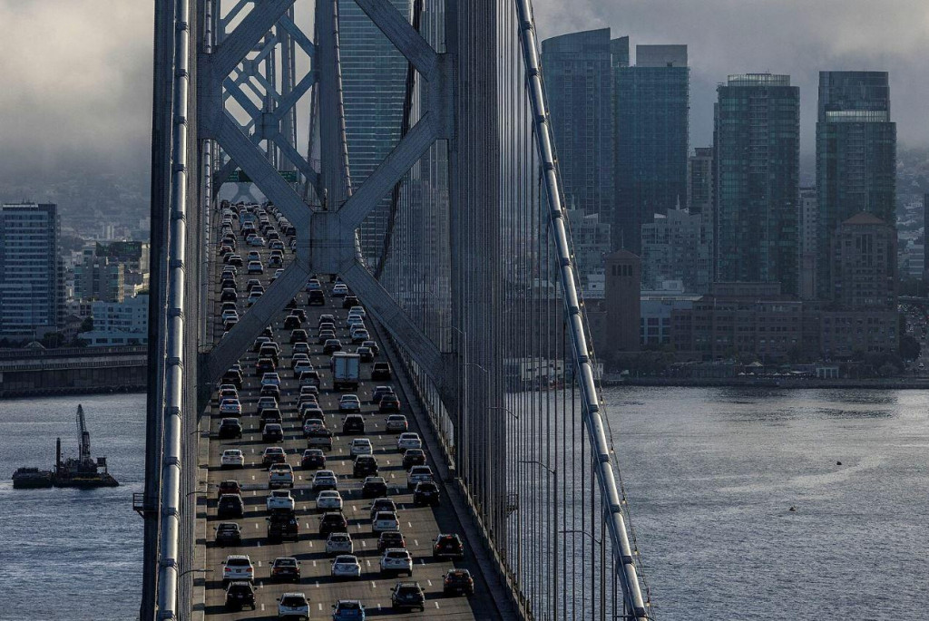 Premávka v San Franciscu. FOTO: Reuters