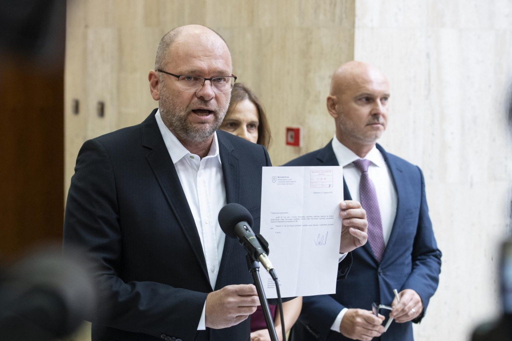 Minister hospodárstva Richard Sulík podal v posledný augustový deň demisiu.

FOTO: TASR/P. Neubauer

