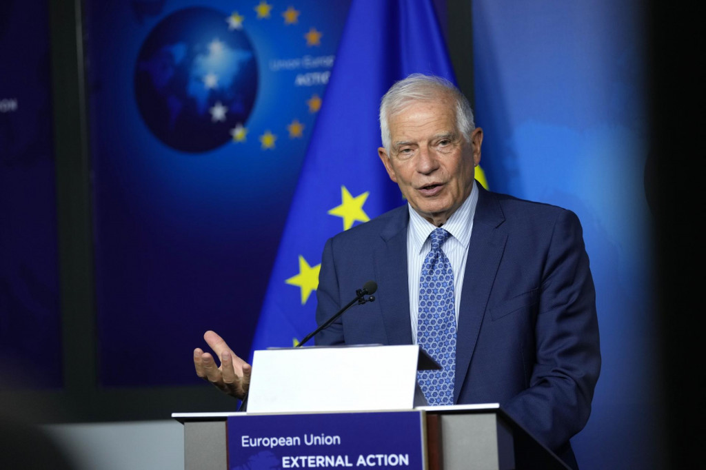 Šéf diplomacie Európskej únie Josep Borrell. FOTO TASR/AP