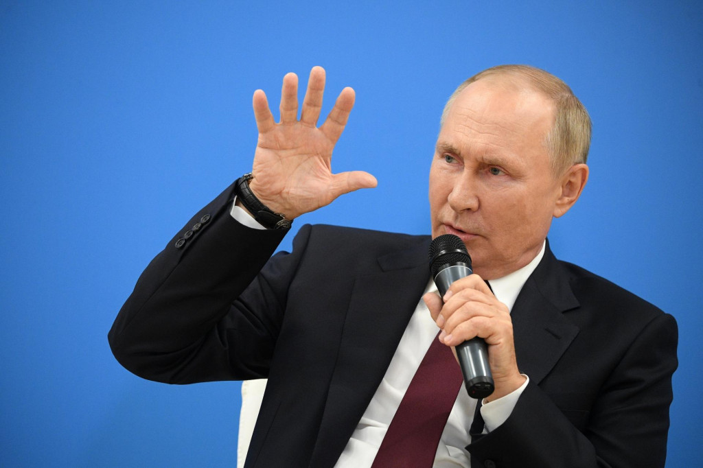 Ruský prezident Vladimir Putinô FOTO: TASR/AP