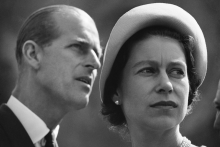 Britský princ Philip a kráľovná Alžbeta II. na návšteve Kanady (Schefferville, 20. júna 1959). SNÍMKA: TASR/AP