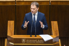 Minister financií a šéf OĽaNO Igor Matovič. FOTO: TASR/ J. Novák