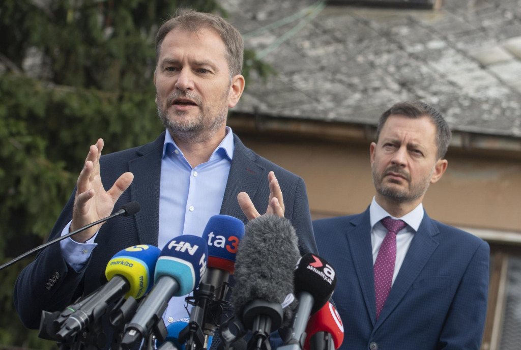 Podpredseda vlády Slovenskej republiky a minister financií Igor Matovič. FOTO: TASR/Martin Baumann