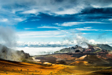 Kráter Haleakalā.