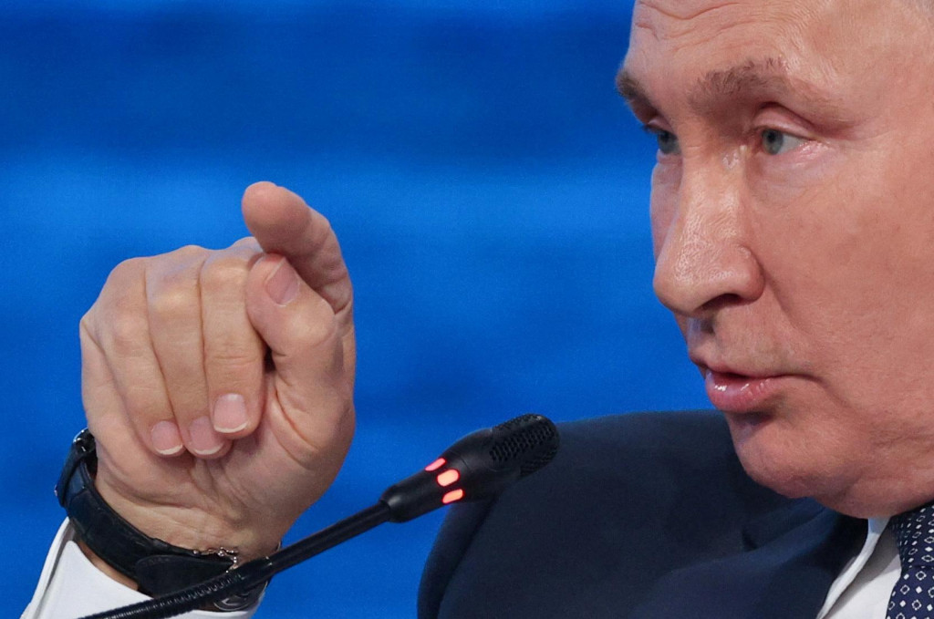 Ruský prezident Vladimir Putin. FOTO: Reuters/Tass Host Photo Agency