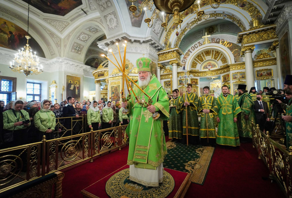 Moskovský patriarcha Kirill. FOTO: Reuters