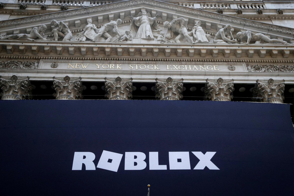 Logo spoločnosti Roblox. FOTO: Reuters