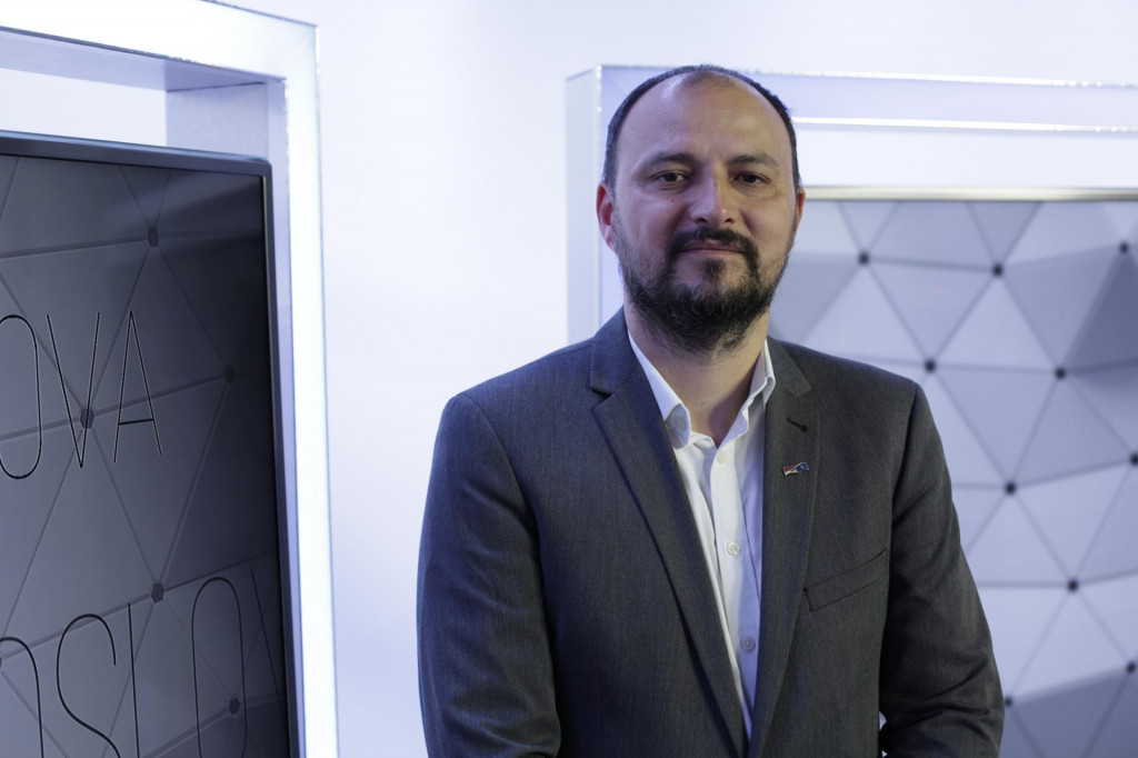 Vojensk&yacute; analytik Vladim&iacute;r Bedn&aacute;r. FOTO: HN/Marek Daňo