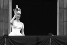 Kráľovná Alžbeta II. SNÍMKA: TASR/AP, Leslie Priest