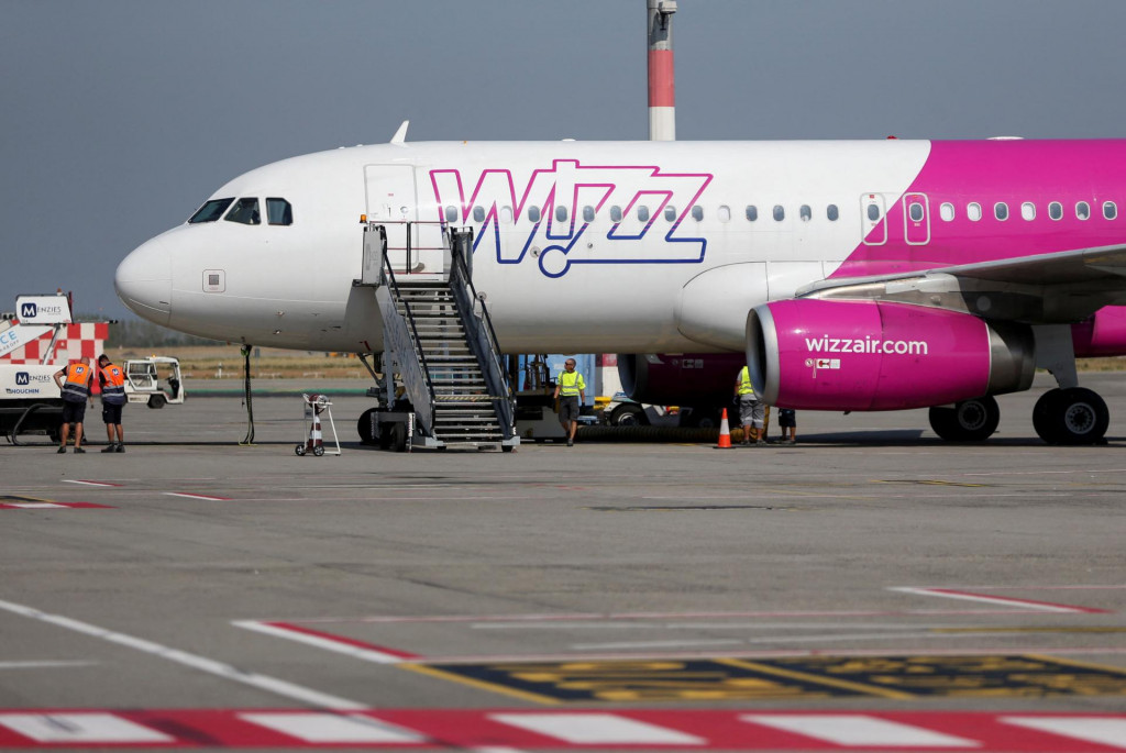 Lietadlo Wizz Air. FOTO: Reuters