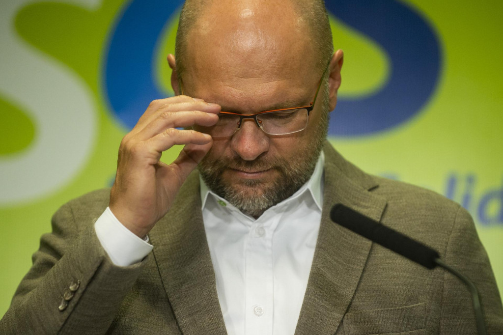 Predseda strany SaS Richard Sul&iacute;k. FOTO: TASR/Jakub Kotian