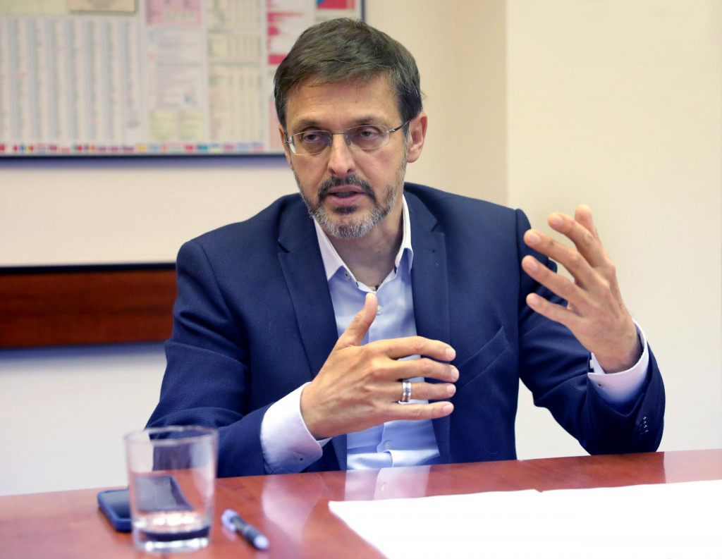 Predseda &Uacute;radu pre regul&aacute;ciu sieťov&yacute;ch odvetv&iacute;. FOTO: HN/Pavol Funt&aacute;l