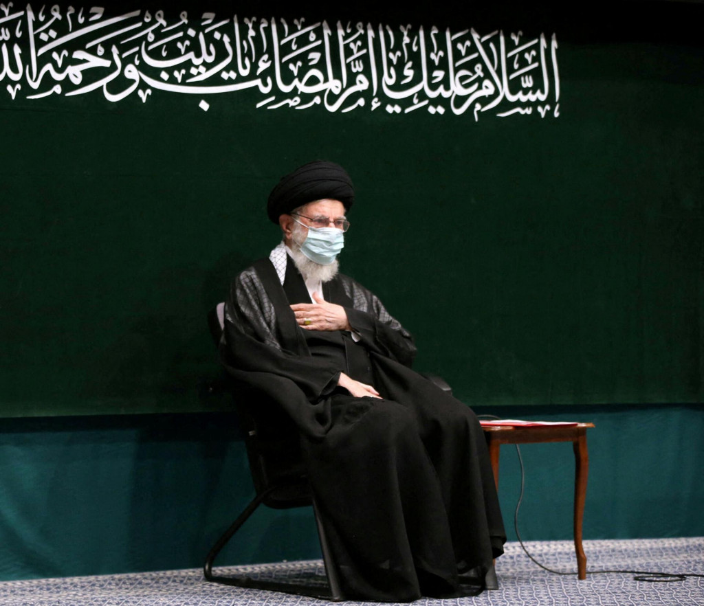 Iránsky najvyšší vodca ajatolláh Alí Chameneí. FOTO: Reuters
