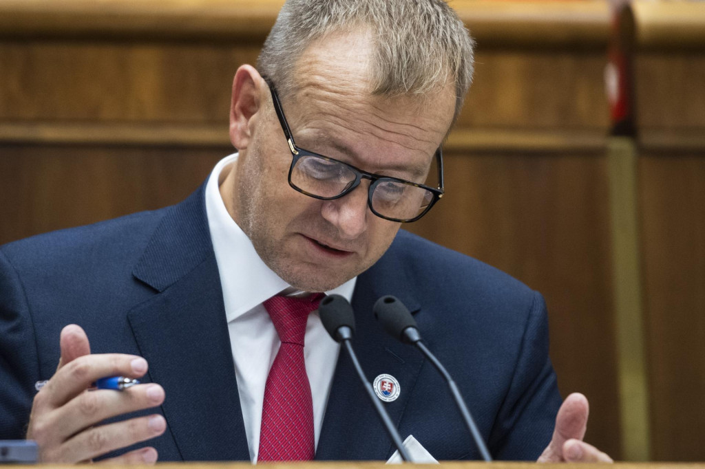 Predseda parlamentu Boris Kollár dlhodobo odmieta úpravu sporného paragrafu. FOTO: TASR/J. Novák