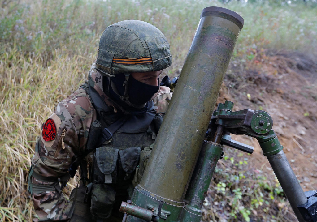 Ruský vojak na Ukrajine. FOTO: Reuters