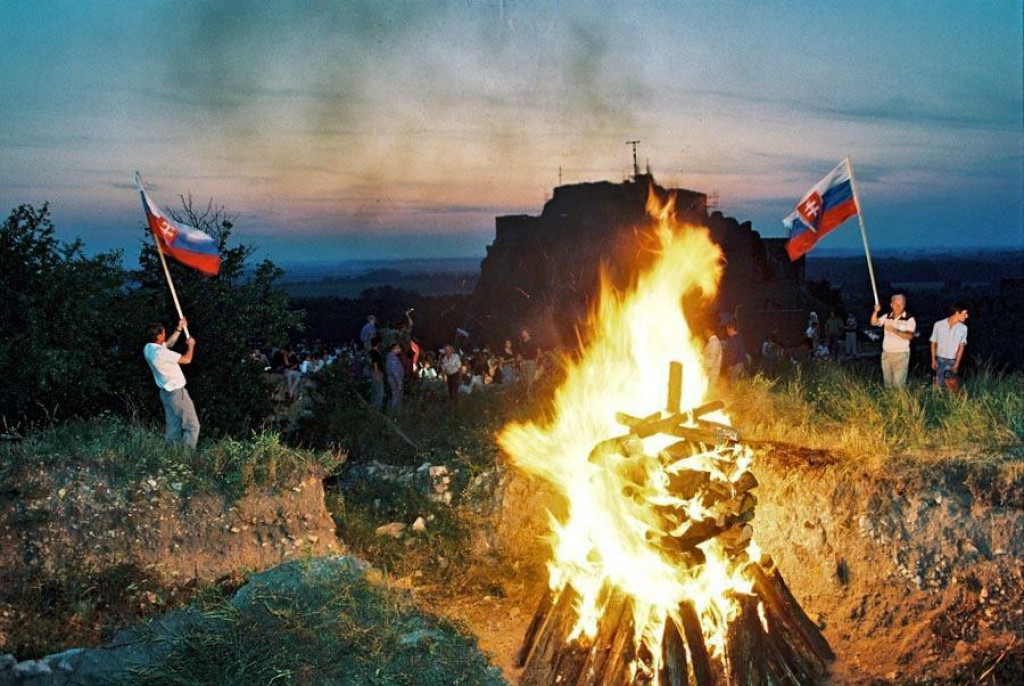Oslava prijatia deklarácie v roku 1992 SNÍMKA: Archív TASR