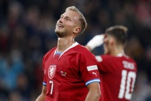 Českí futbaloví reprezentanti. FOTO: Reuters