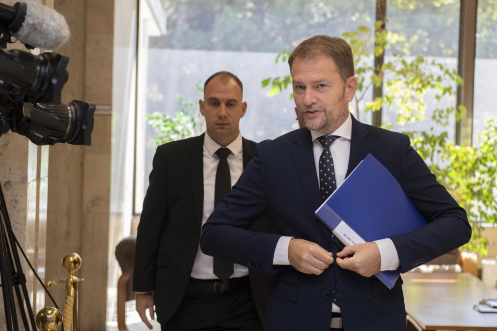 Minister financi&iacute; Igor Matovič. FOTO: TASR/Pavel Neubauer