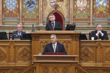 Maďarský premiér Viktor Orbán. FOTO: TASR/AP
