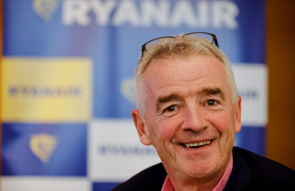 Generálny riaditeľ spoločnosti Ryanair Michael O‘Leary. FOTO: REUTERS