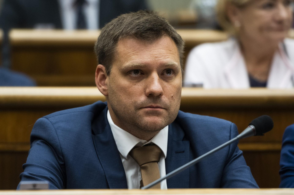 Na snímke poslanec parlamentu Tomáš Taraba.

FOTO: TASR/J. Novák