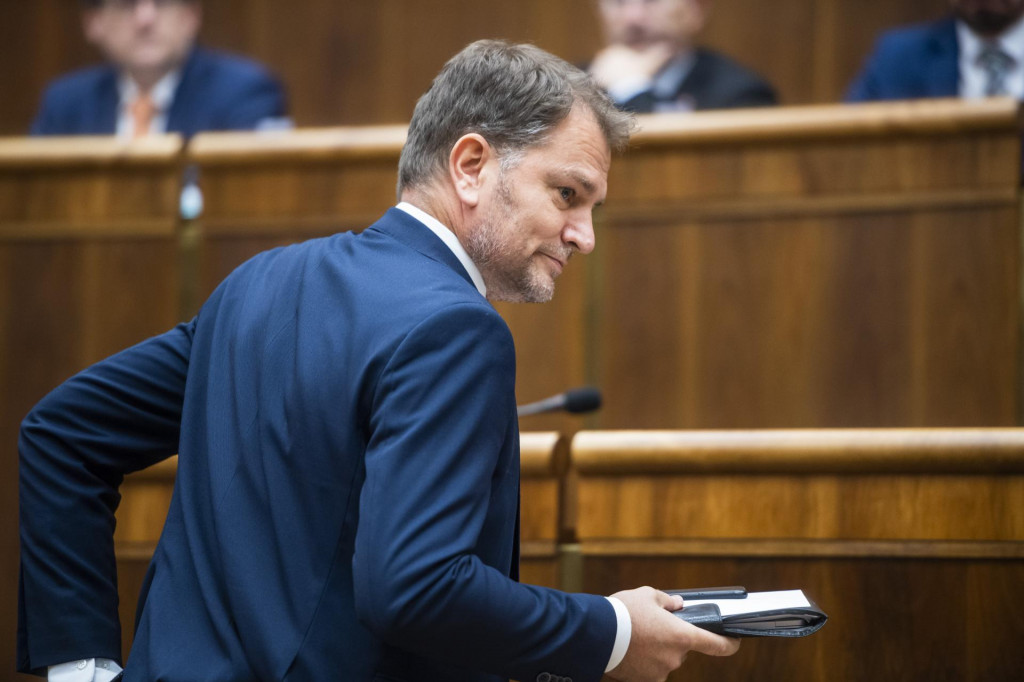 Minister financi&iacute; Igor Matovič. FOTO: TASR/Jaroslav Nov&aacute;k