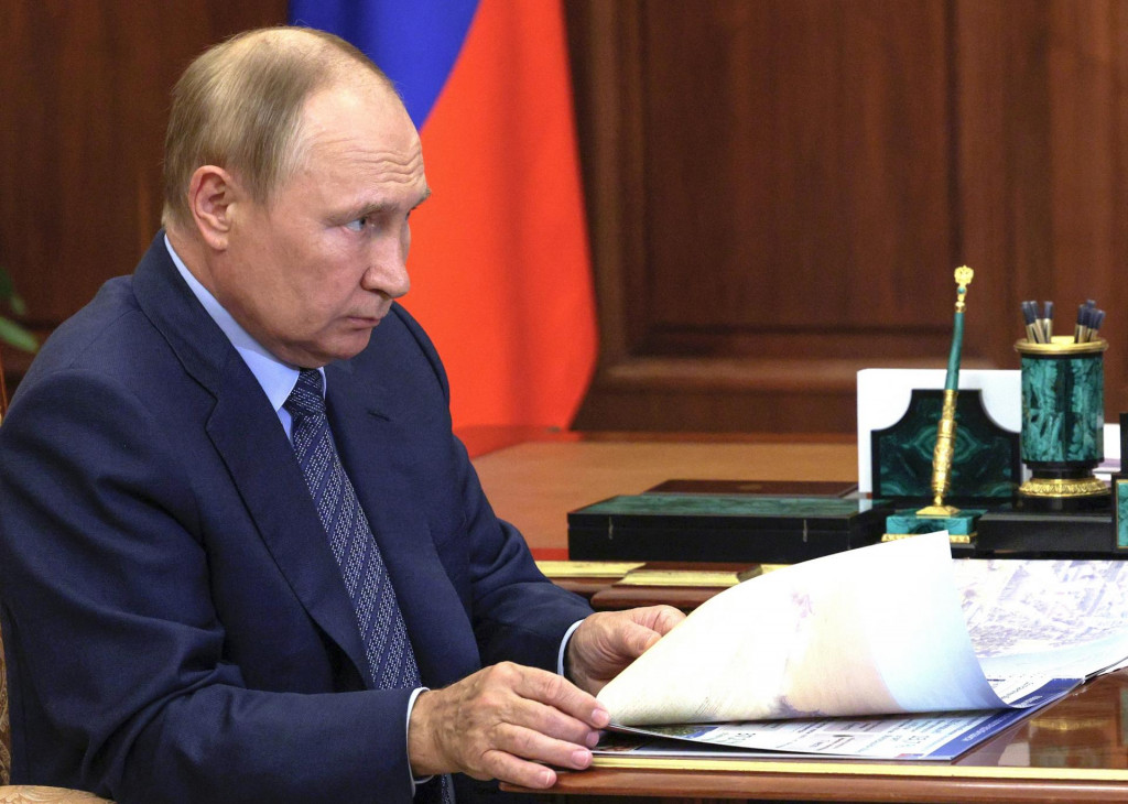 Ruský prezident Vladimir Putin. FOTO TASR/AP