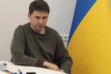 Mychajlo Podoľak, poradca ukrajinského prezidenta Volodymyra Zelenského. FOTO: TASR/AP