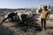 Izraelskí vojaci zabili v nedeľu na okupovanom západnom brehu Jordánu palestínskeho militanta. FOTO: TASR/AP