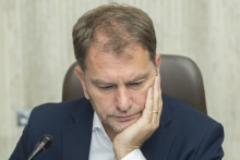 Igor Matovič chýbal v parlamente pri svojom odvolávaní. FOTO: TASR/Martin Baumann