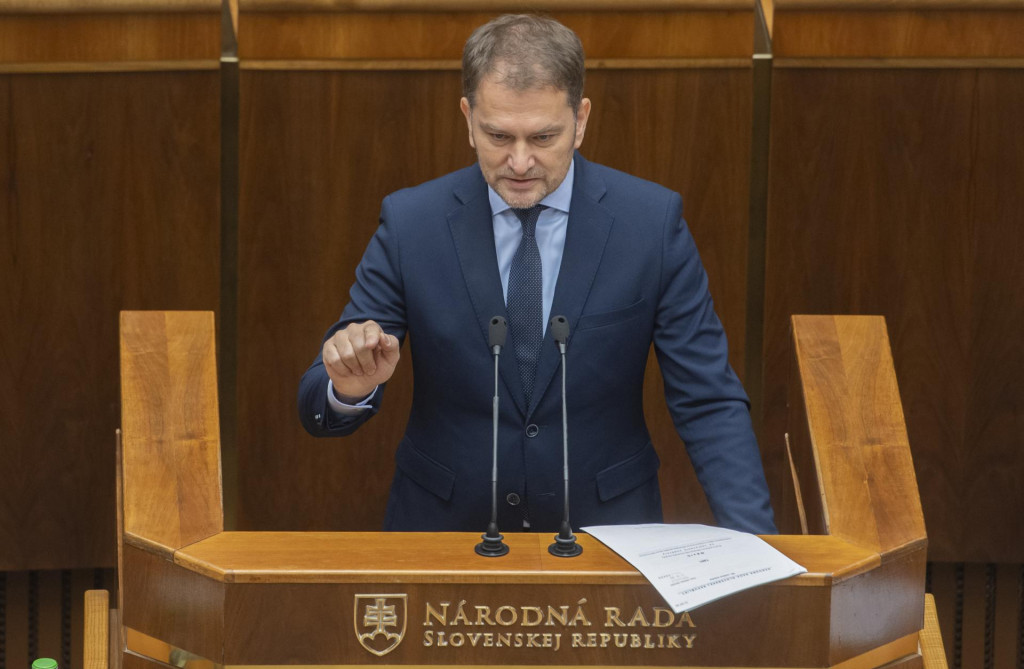 Minister financi&iacute; Igor Matovič. FOTO: TASR/Martin Baumann
