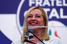 

Líder Bratov Talianska Giorgia Meloni. FOTO: Reuters