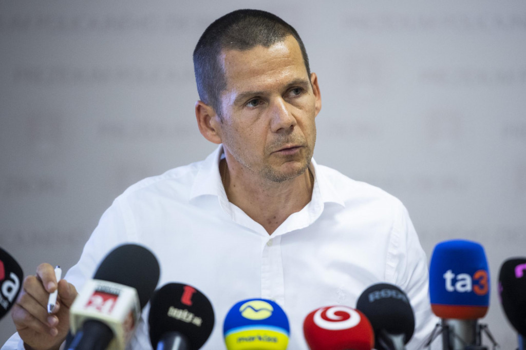 Prezident Policajn&eacute;ho zboru &Scaron;tefan Hamran. FOTO: TASR/ Jaroslav Nov&aacute;k