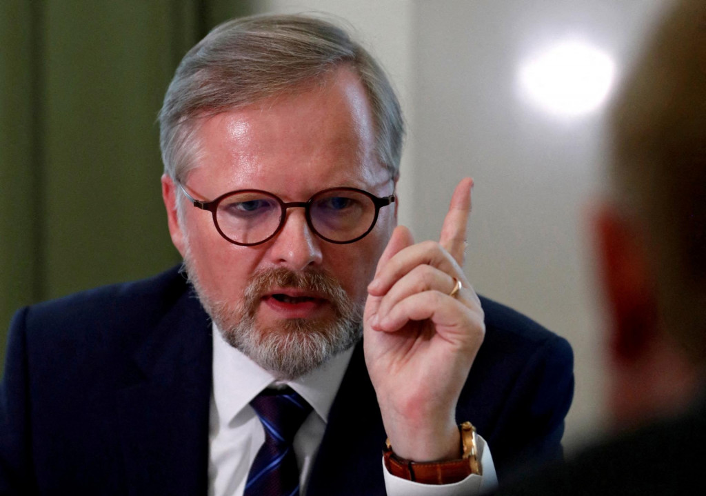 Petr Fiala. FOTO: REUTERS